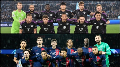 UEFA Şampiyonlar Ligi'nde Bayern Münih ve PSG çeyrek finale yükseldi