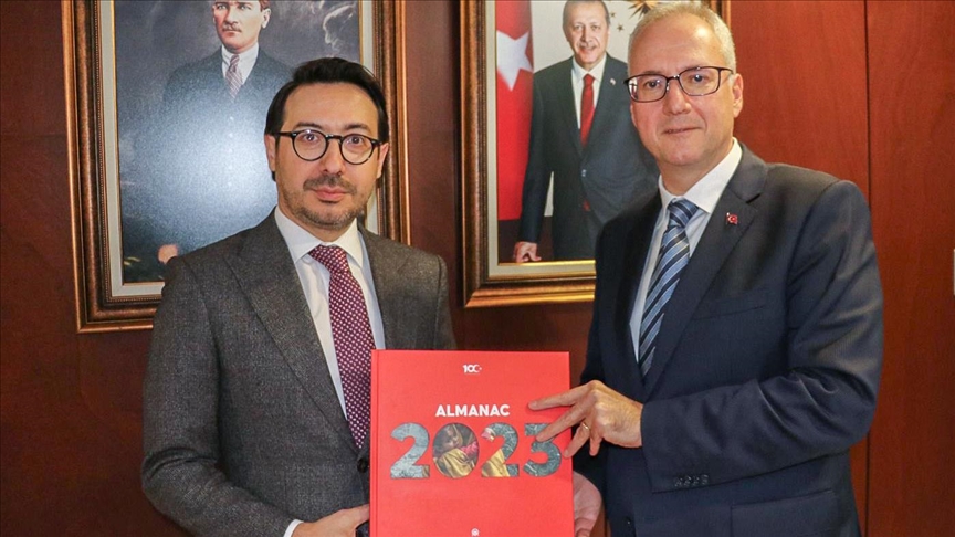 Anadolu CEO Karagoz visits Turkish embassy in Tokyo