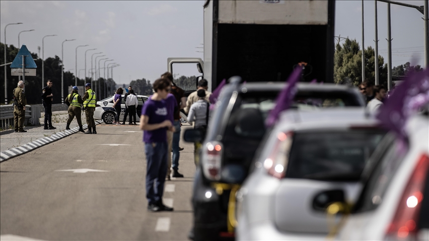 Israeli police block Gaza aid convoy organized by Jewish, Arab activists