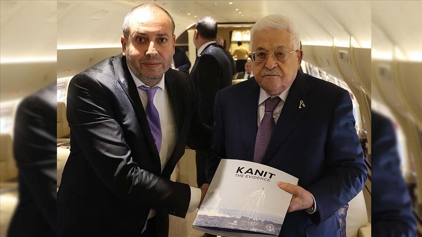 Presiden Palestina apresiasi publikasi buku ‘Bukti’ oleh Anadolu tentang konflik Gaza