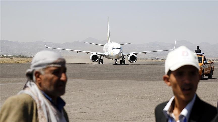 Yemen’s Houthis say US, British airstrikes targeted Al Hudaydah airport