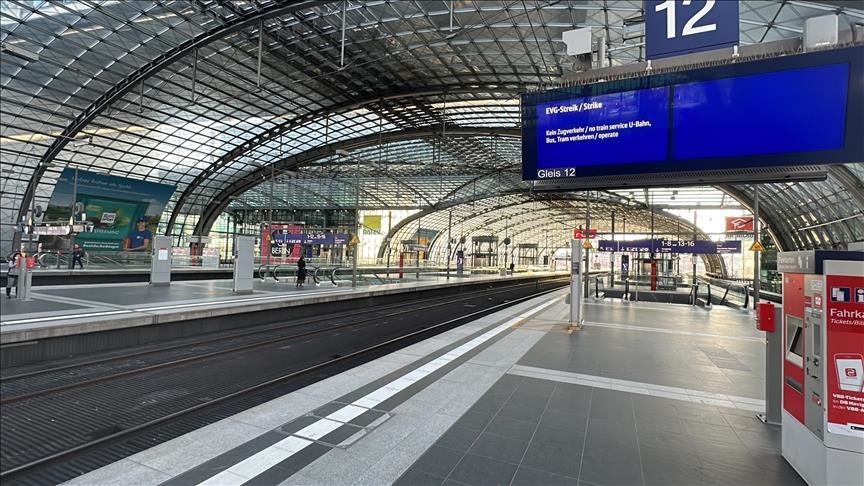 Germany faces travel chaos as strikes halt planes and trains