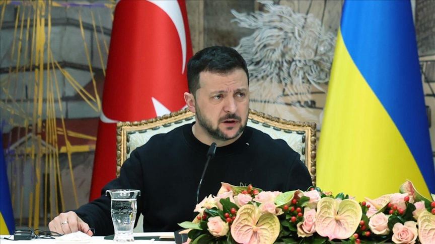 Ukraine’s Zelenskyy thanks Türkiye’s efforts in achieving ‘serious humanitarian results’
