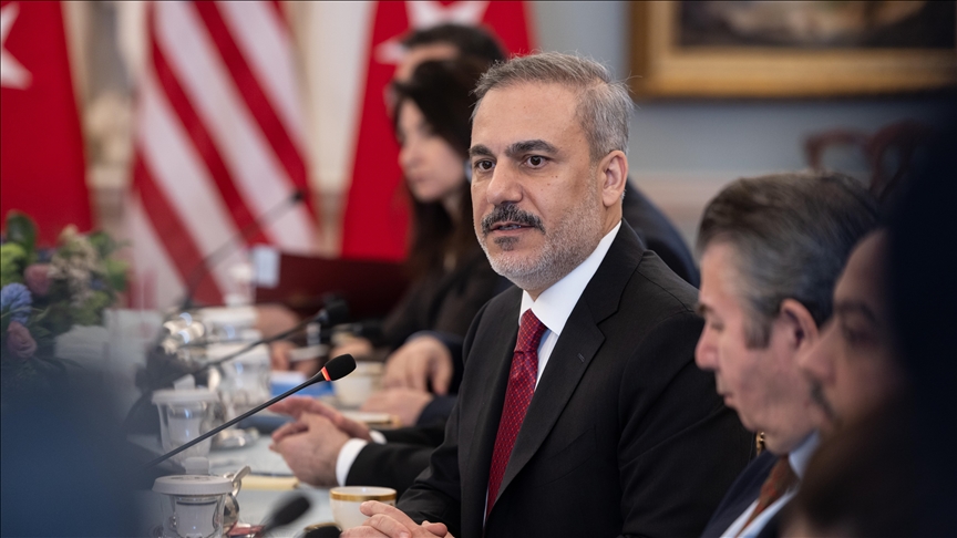 ‘Dire situation in Gaza requires our urgent attention,’ says Turkish foreign minister in US