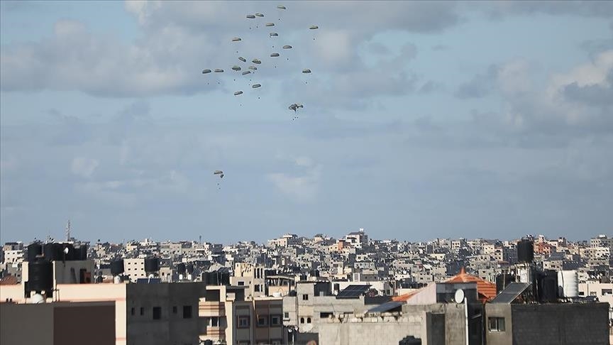 Aid drops kill, injure several in Gaza City as parachutes fail to deploy
