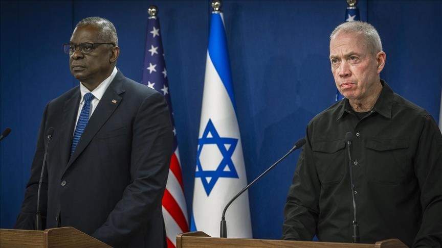 US, Israeli defense chiefs discuss Gaza