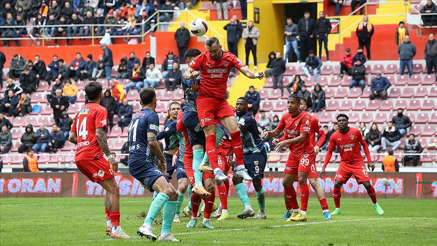 Kayserispor evinde Hatayspor ile berabere kaldı