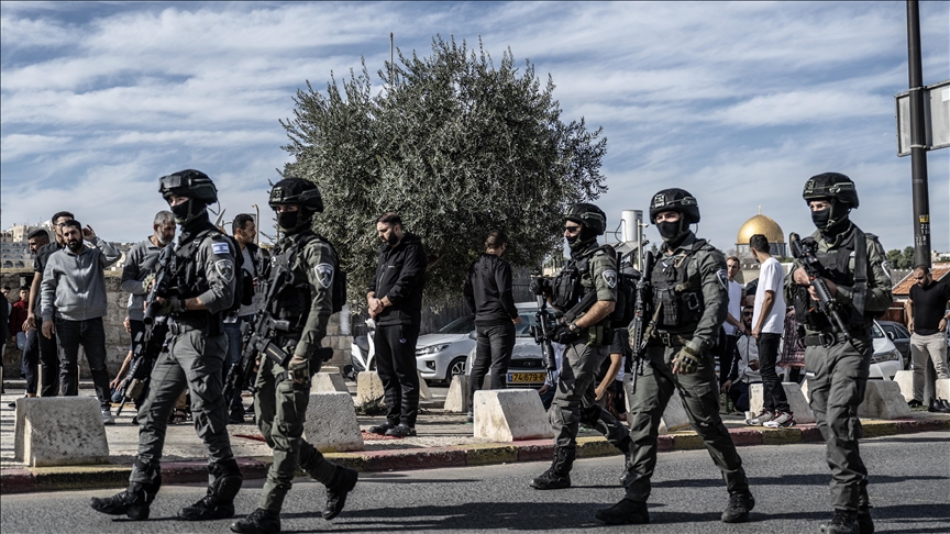 انتشار كثيف للشرطة الإسرائيلية في محيط المسجد الأقصى