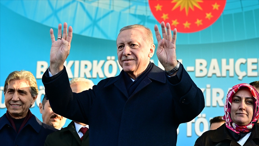 Cumhurbaşkanı Erdoğan: Bakırköy-Kirazlı metrosuyla İstanbul'da raylı sistem ağlarını 348 kilometreye çıkarıyoruz