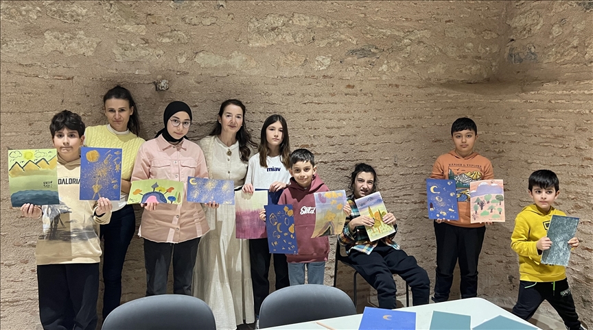Çocuk Sanat Atölyeleri Rami Kütüphanesi'nde başladı