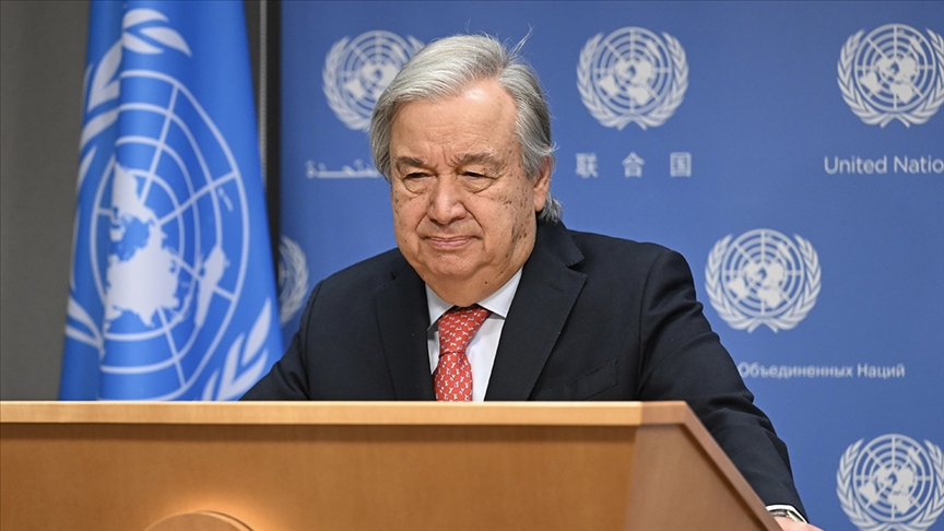 Guterres: Gazze'de insani ateşkes istiyoruz ve ramazan bunun için fırsat olabilir