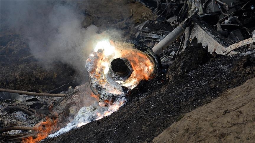 Indian Air Force jet crashes in western Rajasthan state