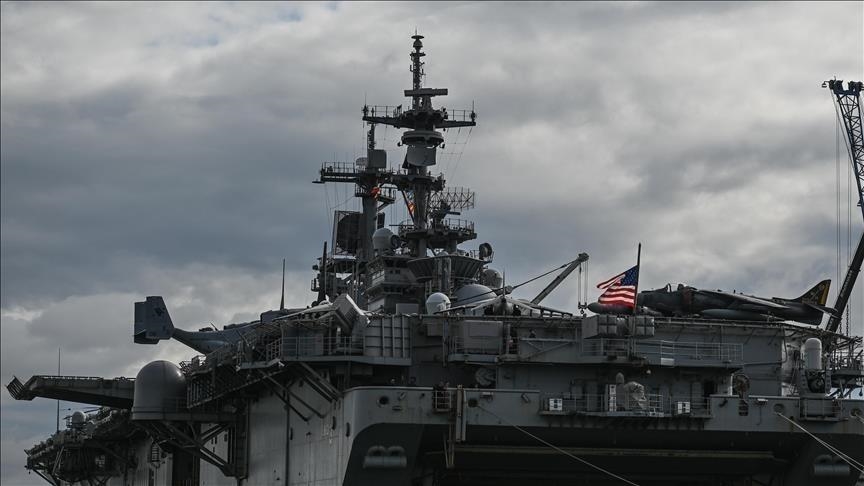 CENTCOM says Houthis fired ballistic missile at US warship in Red Sea