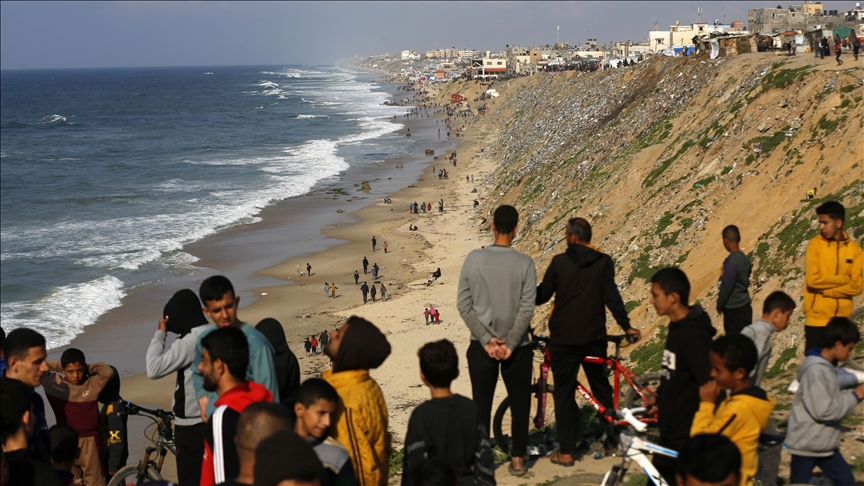 Temporary Gaza port could be used to displace Palestinians, politician warns