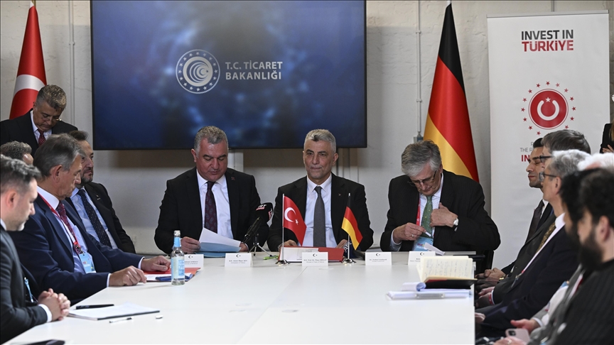 مذكرة تفاهم بين تركيا وألمانيا لتطوير العلاقات التجارية