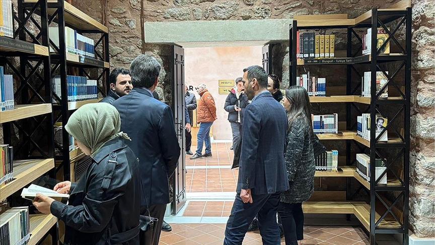 "Yedi Güzel Adam ve Öncüler Kütüphanesi" yeniden hizmete açıldı