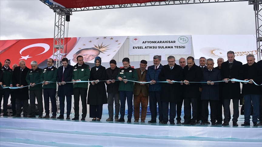 Türkiye'nin en büyük evsel atık su arıtma tesisi Afyonkarahisar'da açıldı