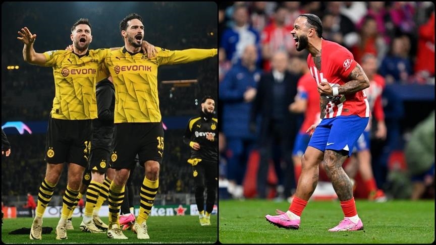 Borussia Dortmund, Atletico Madrid reach Champions League quarterfinals