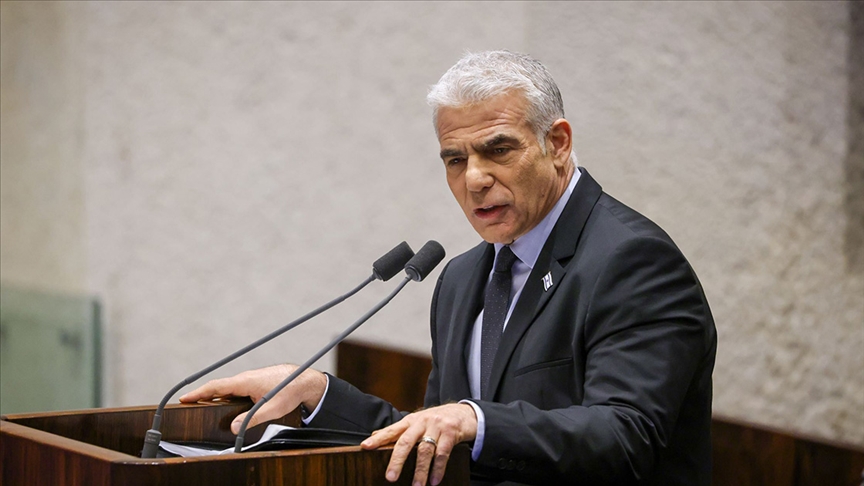 İsrail'de muhalefet lideri Lapid, aşırı sağcı bakanlarla aynı hükümette yer almayacağını söyledi