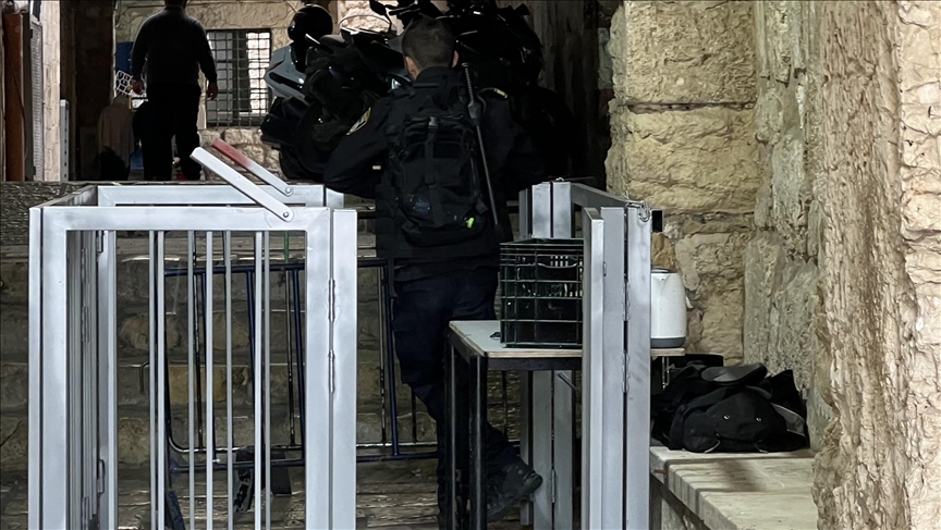 Palestine condemns Israel for installing iron barriers at 3 gates leading to Al-Aqsa Mosque