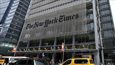 Des manifestants pro-palestiniens bloquent l'accès au siège du New York Times et à son centre de distribution