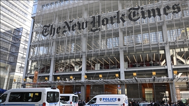 Pro-Palestine protesters block New York Times headquarters, distribution center 