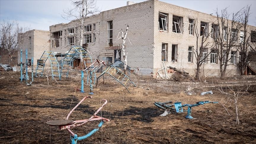 Russia claims 3 children killed in Ukraine's shelling of Donetsk