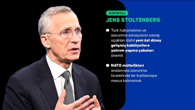 NATO Genel Sekreteri Stoltenberg, Türk savunma sanayisindeki atılımı AA'ya değerlendirdi