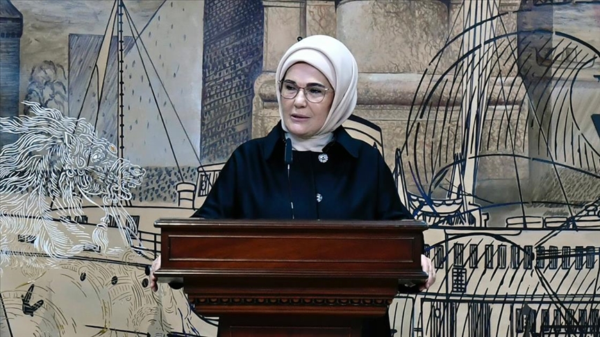 Emine Erdoğan: Türk insanını diğer milletlerden ayıran, Anadolu irfanından mülhem birlik ve dayanışma kültürüdür