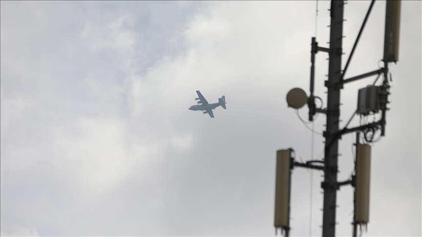 US Army conducts 11th humanitarian aid airdrop in Gaza