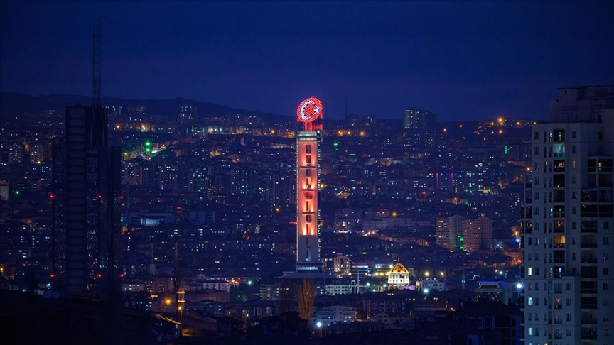 Başkentteki Atatürk Cumhuriyet Kulesi, Çanakkale Zaferi'nin yıl dönümünde açılacak