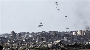Иордания, Египет, США, Германия с воздуха сбросили гумпомощь в северную часть Газы