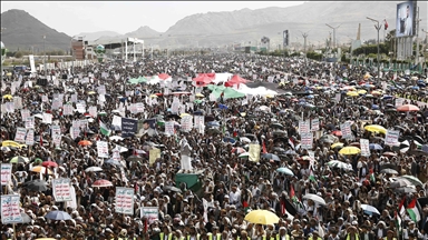 В Йемене прошли многотысячные акции в поддержку сектора Газа 