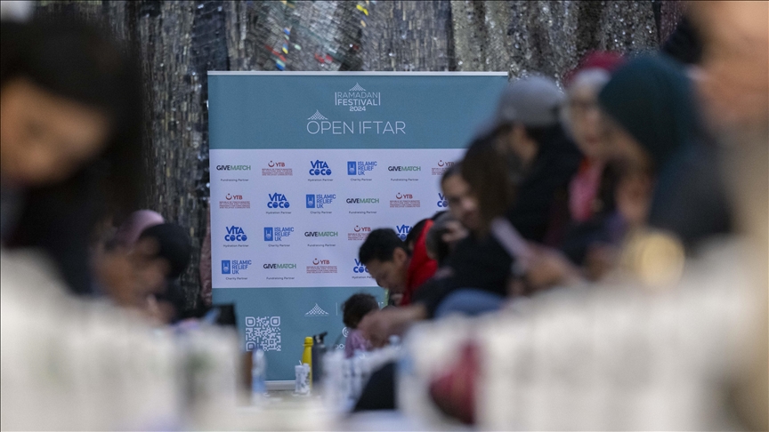 Open iftar held at London’s iconic Tate Modern art gallery for Ramadan