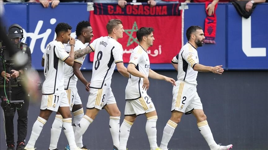 Real Madrid beat Osasuna 4 – 2 on road in La Liga Real Madrid beat Osasuna 4 – 2 on road in La Liga