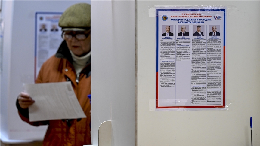 Turnout exceeds 70% on last day of Russian presidential poll: Electoral body