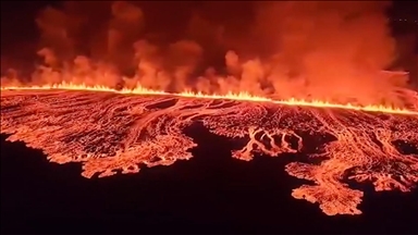 Исланд: Вулканот на полуостровот Рејкјанес еруптираше по четврти пат во последните три месеци