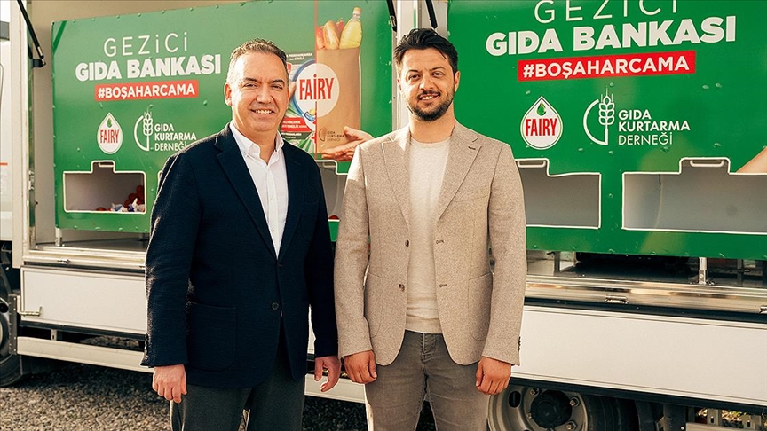 Fairy, "Gezici Gıda Bankası"yla israfı önlerken gıdaları ihtiyaç sahiplerine ulaştıracak