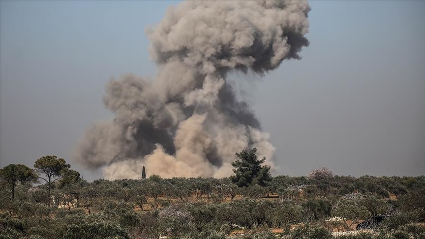 حملات ارتش سوریه و گروه های مورد حمایت ایران به ادلب