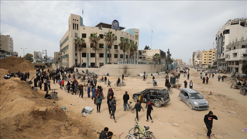 Los palestinos en el norte de Gaza reciben harina por primera vez en unos cuatro meses