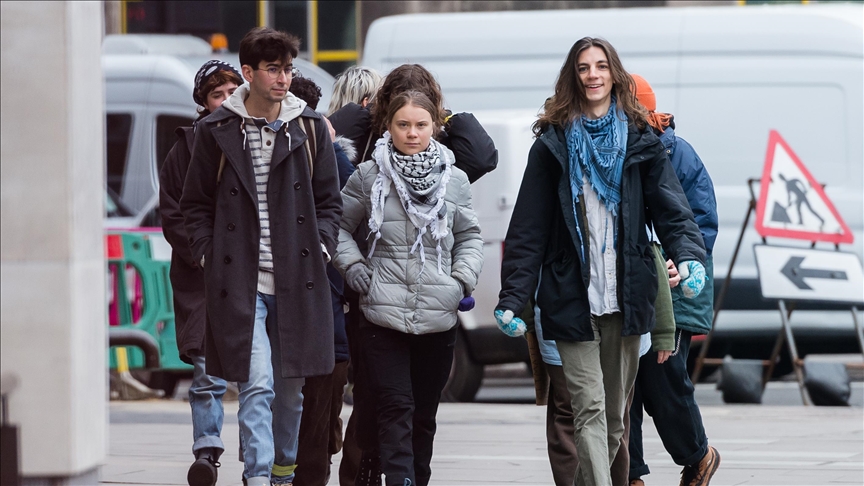 Climate activists including Greta Thunberg disrupt airline's shareholders meeting