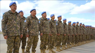 قوات سلام كازاخية تبدأ مهامها بالبعثة الأممية بالجولان المحتل