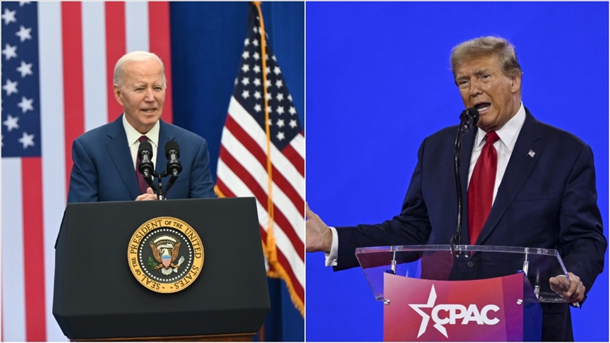 ABD başkanlık yarışında rakipsiz kalan Biden ile Trump, 5 eyaletteki ön seçimleri kazandı