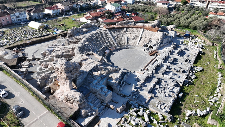 Bursa'daki 1800 yıllık İznik Roma Tiyatrosu'nda restorasyon tamamlandı