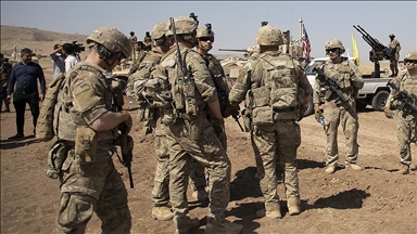 Suriye'deki ABD askerleri, helikopter kazasında ölen PKK/YPG'li teröristler için sözde anma etkinliğine katıldı