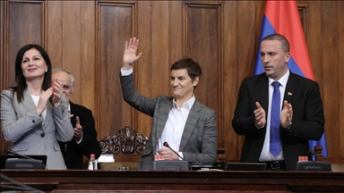 Ана Брнабиќ избрана за претседателка на Народното собрание на Србија