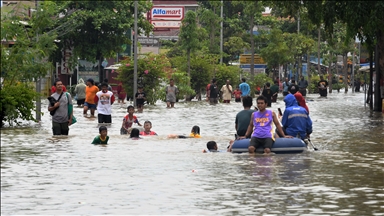 В Индонезии почти 40 тыс. человек покинули дома из-за наводнения