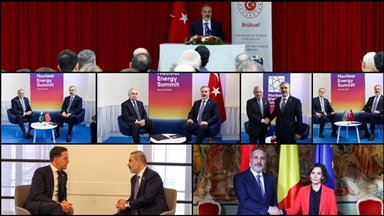 Belgique: le ministre turc des Affaires étrangères tient des rencontres bilatérales à Bruxelles