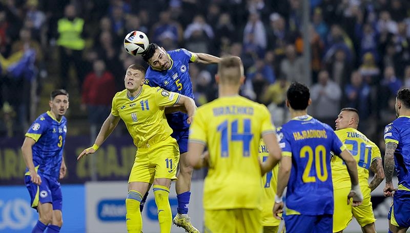 Polufinale baraža za UEFA EURO 2024: Poraz BiH od Ukrajine u Zenici
