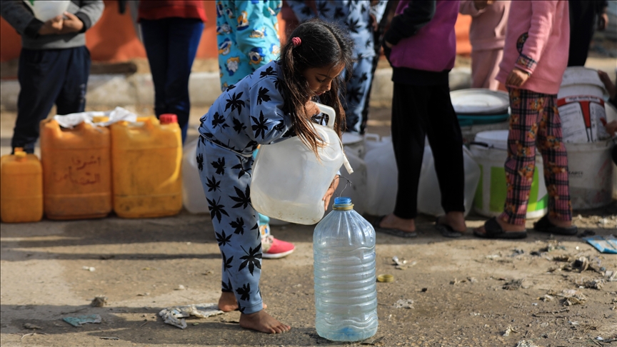 Water crisis in Rafah worsens life for displaced Palestinians